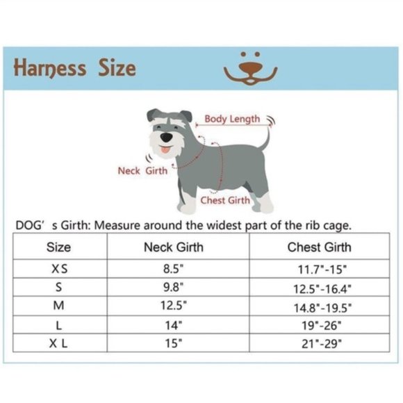 ❤️Adorable plaid Dog Harness ❤️ Brand New - Picture 4 of 5